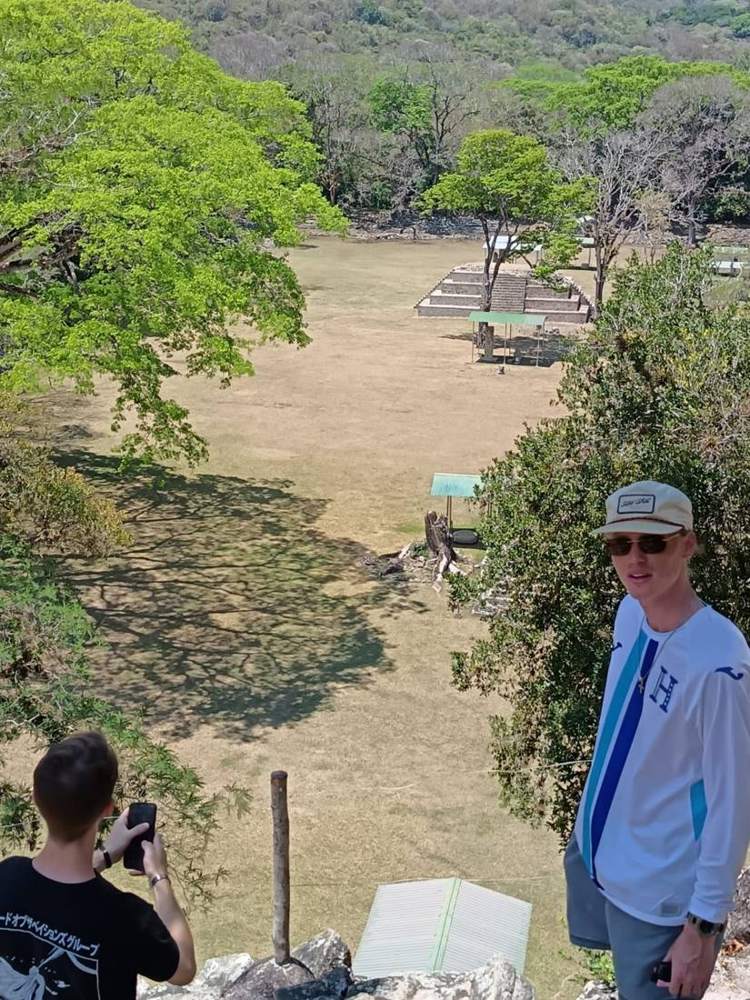 Exploring the Mayan pyramids at Copán